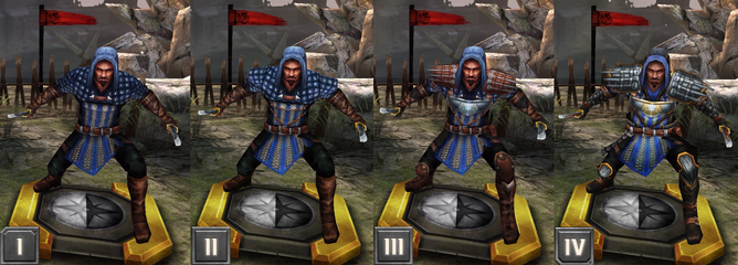 Вартовий-розбійник з гри Герої Dragon Age