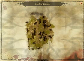 Map-Desolate Highway