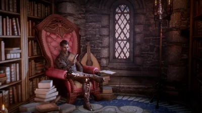 Dorian liest in der Himmelsfeste