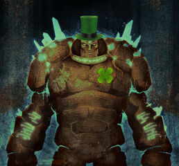 A mock up Shale tile from the Dragon Age Keep team in celebration of St. Patrick's Day