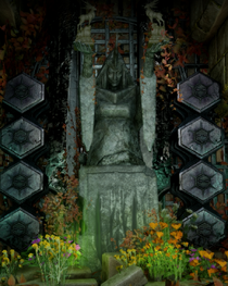 Shrine dedicated to both Andraste and Ghilan'nain