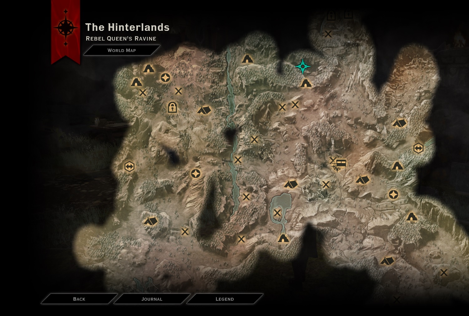 Dragon Age Hinterlands Map Astrariums In The Hinterlands | Dragon Age Wiki | Fandom