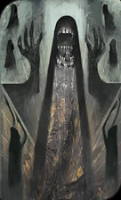 Tarotkarte des Dämons der Verzweiflung