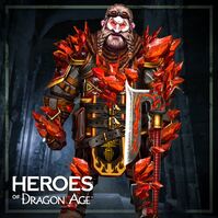 Red Lyrium Bartrand in Heroes of Dragon Age
