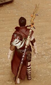 Dorian equipped with Soulfire