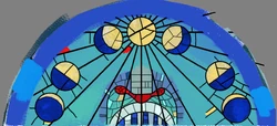 Stained Glass Frostback Basin