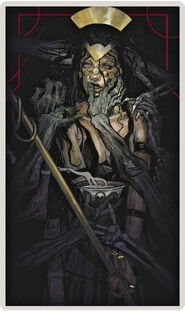 The Necromancer.jpg (368 KB) Necromancer Tarot Card
