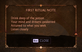 FirstRitualNote