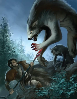 Сражение с оборотнем