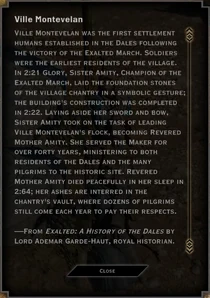 Ville Montevelan Landmark Text