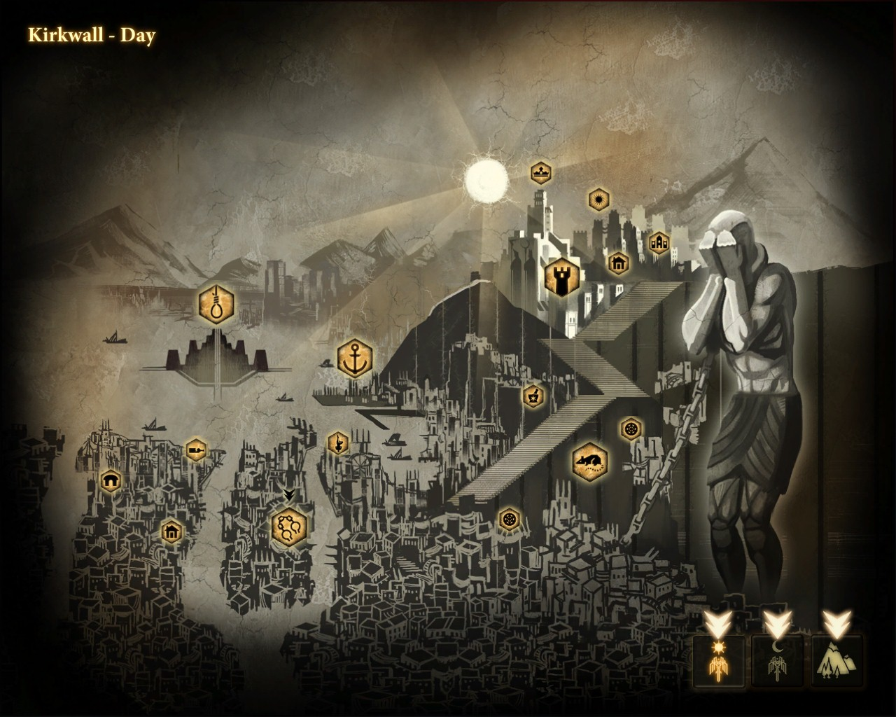 Dragon Age 2 World Map