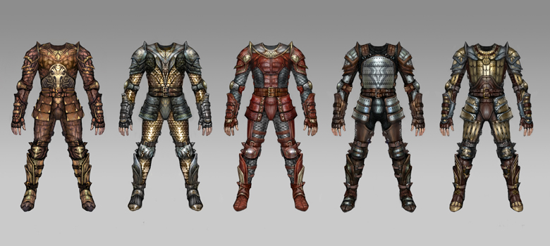 dragon age origins armor sets