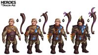 Heroes of Dragon Age Sandal Progression