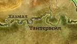 Тантерваль карта