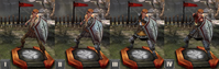 Tier progression of Aveline Vallen in Heroes of Dragon Age