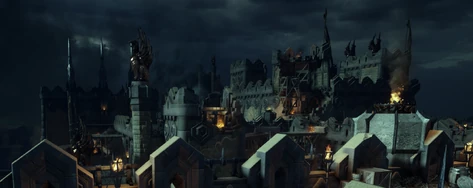 The Battlements of Adamant Fortress