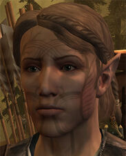 Fenarel, a young hunter in the clan of the Dalish Elf origin (complex version)