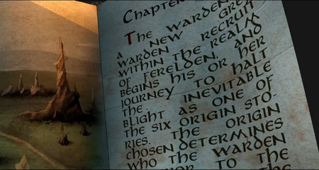 Початок історії Вартового у грі Герої Dragon Age