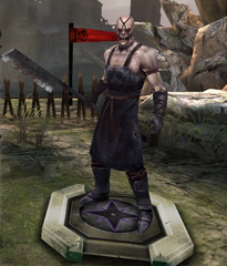 A Hurlock Emissary in Heroes of Dragon Age