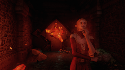 Sera jail.png (1.99 MB) Sera under the influence of red lyrium during In Hushed Whispers.