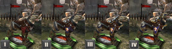 Tier progression of Barkspawn in Heroes of Dragon Age