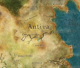 Antiva Mapa