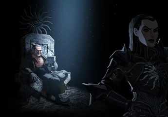 Conceptart001.jpg (47 KB) Artwork of Varric's interrogation by Cassandra