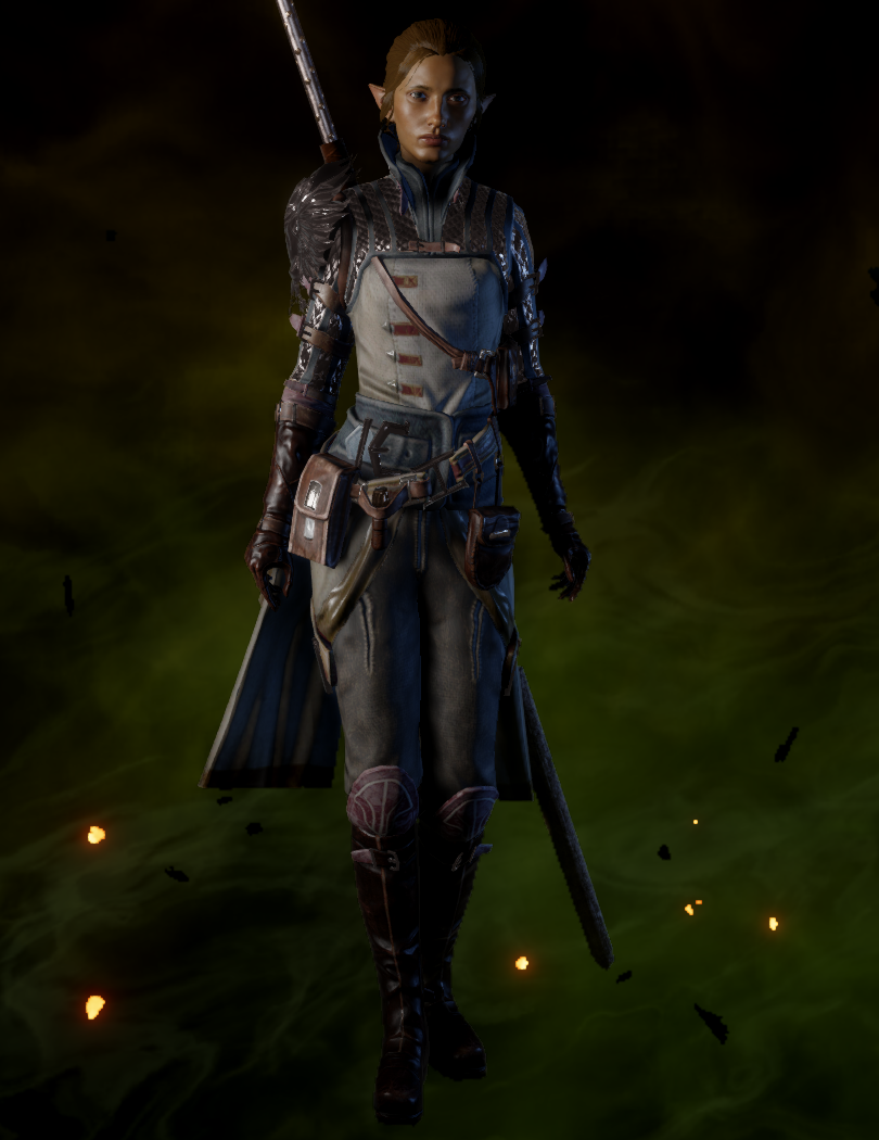 grey warden armor mod