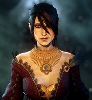 Morrigan en el trailer Fires Above