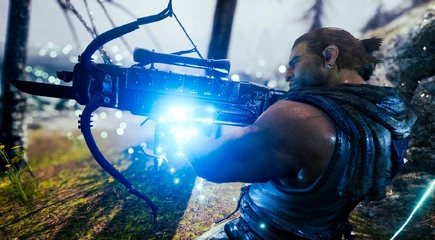 Varric holding Bianca pic.png (1.83 MB) Varric holding Bianca in Dragon Age: Inquisition