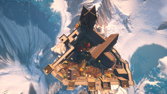 Skyhold from above