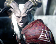 The Arishok from the Dragon Age II Destiny trailer