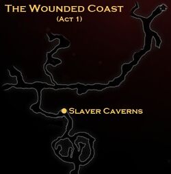 DA2 Map - The Wounded Coast - Slaver Caverns (Act 1 - Wayward Son)