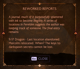 Reworked Reports