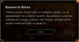Research Notes