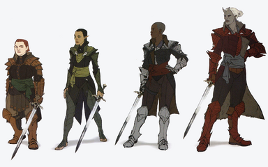 Female Inquisitor Armors