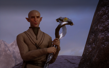 Solas going to Skyhold
