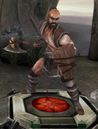 A Chasind warrior in Heroes of Dragon Age