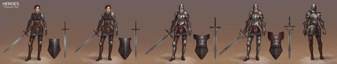 Artwork von Mhairi in Heroes of Dragon Age
