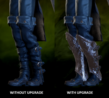 Crafted Defender Mail Legs