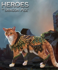 Ser Pounce-a-lot in Heroes of Dragon Age