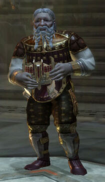 In Dragon Age: Origins, when giving the Dwarven crown to the