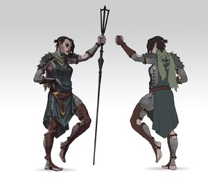 Concept art of Merrill for 