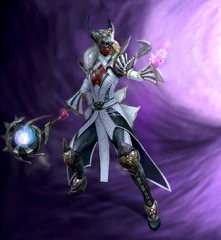 Official art of Vivienne in Heroes of Dragon Age