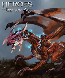 Artwork of the Northern Hunter in Heroes of Dragon Age