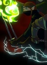 Sendis in einem Dragon Age Legends-Artwork