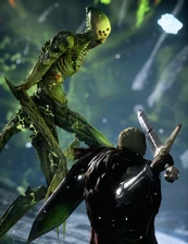 Cullen im Kampf gegen einen Dämon