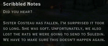 Freemen Orders after Costeau's death