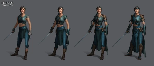 Tessa in Heroes of Dragon Age