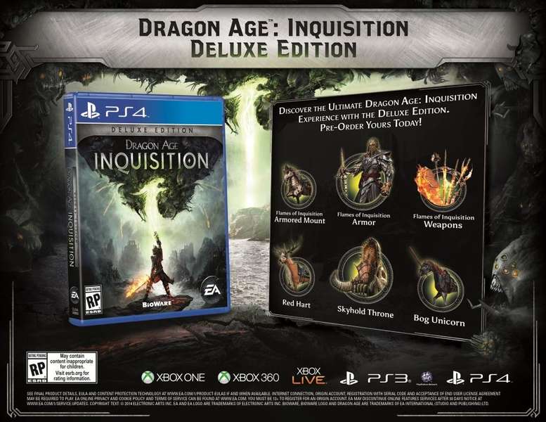 Et bestemt for eksempel boksning Dragon Age: Inquisition Deluxe Edition | Dragon Age Wiki | Fandom